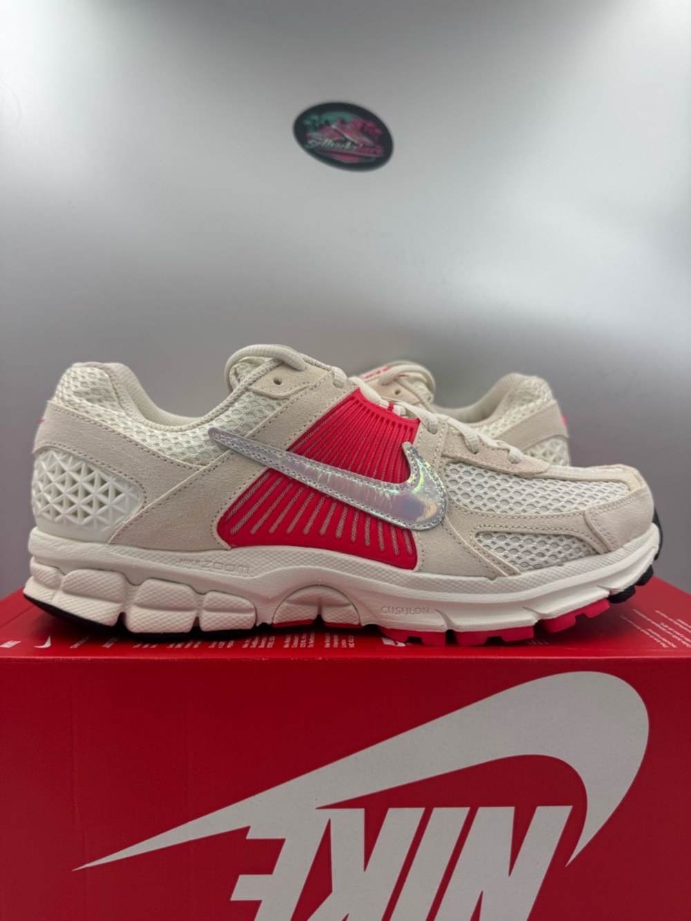 Nike Air Zoom Vomero 5 Sail Siren Red BRAND NEW Multiple Sizes